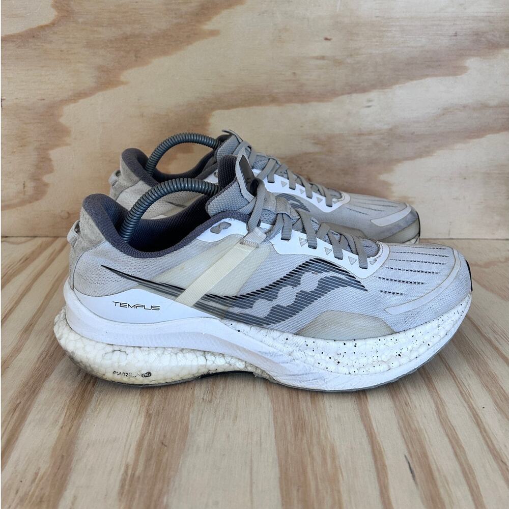 Saucony - Tempus - Running Shoes - Gray - Men's - 9.5 - S20720-11